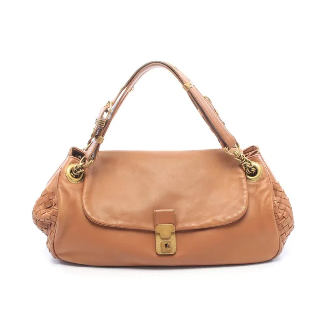 Bottega Veneta Intrecciato Lambskin Handbag in Lambskin from LuxUness