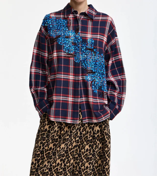 Essentiel Antwerp Plaid shirt, photo 2 of 5 from SENSER