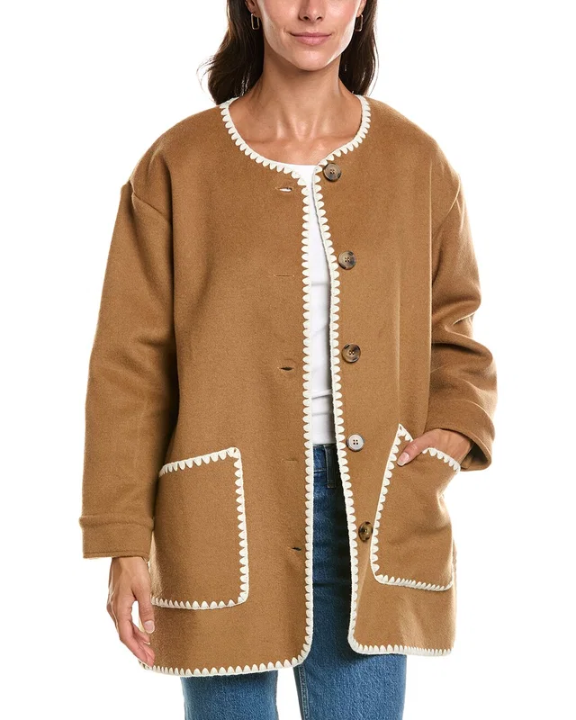 Duffield Lane Kenna Wool-Blend J Coat, image 1 of 1 from Rue La La