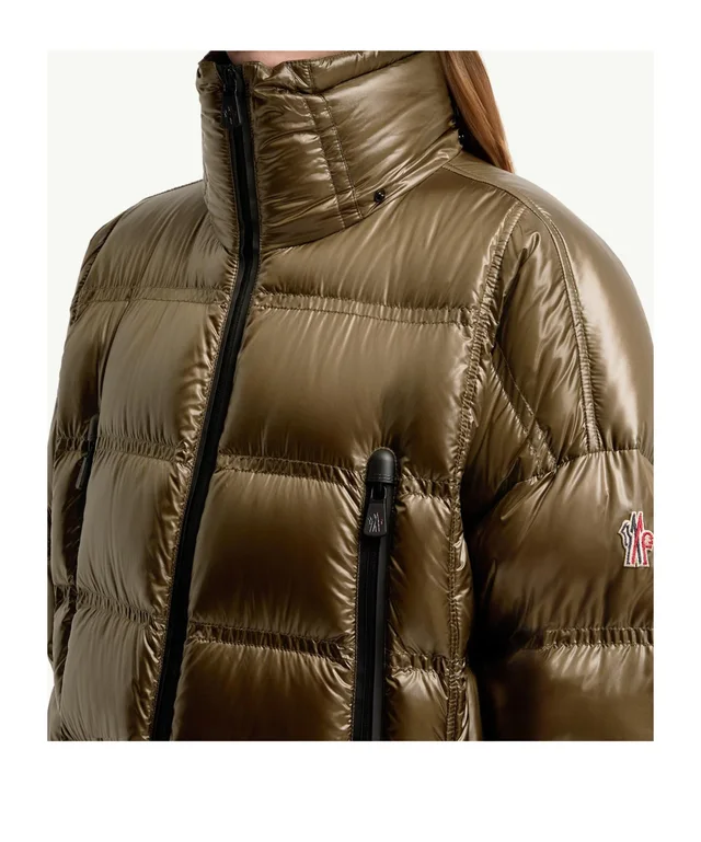 Moncler Rochelairs Hooded Long Down Jacket, photo 4 of 6 from SENSER