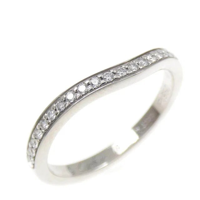 Cartier Ballerine Platinum Ring Size 8 from LuxUness