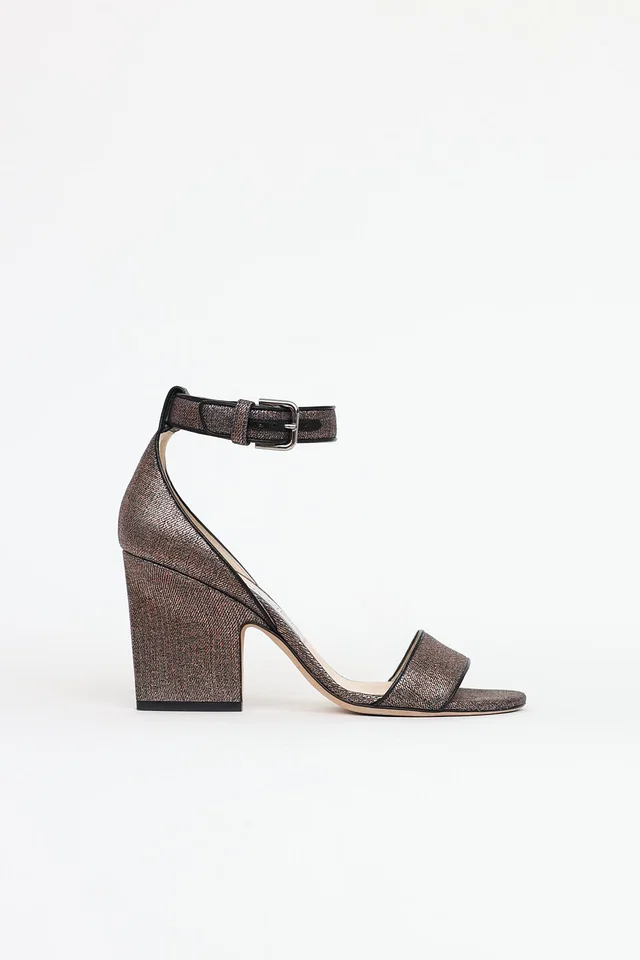 Jimmy Choo Edina 85 Sandal in Leather from VSP Consignment