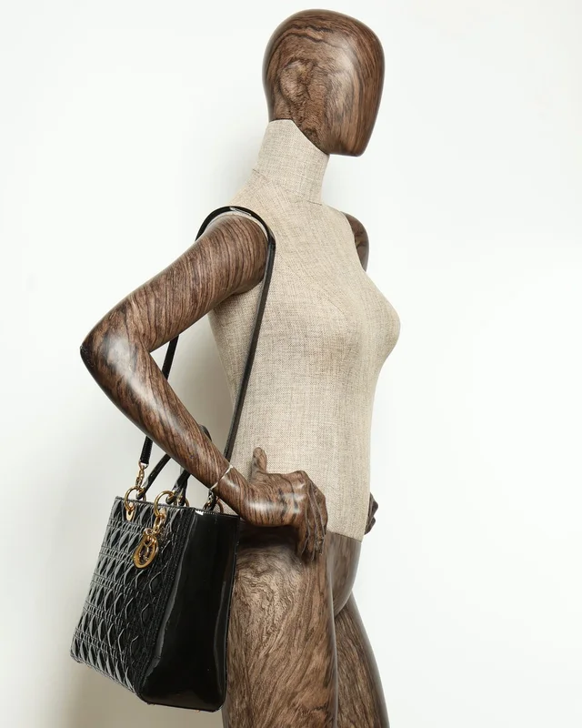 Large Patent Lady Dior Bag in Patent leather from A Retro Tale, photo 12 of 12