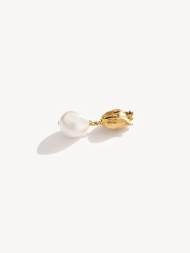 THE CHLOÉ TULIP EARRINGS, photo 2 of 3 from SENSER