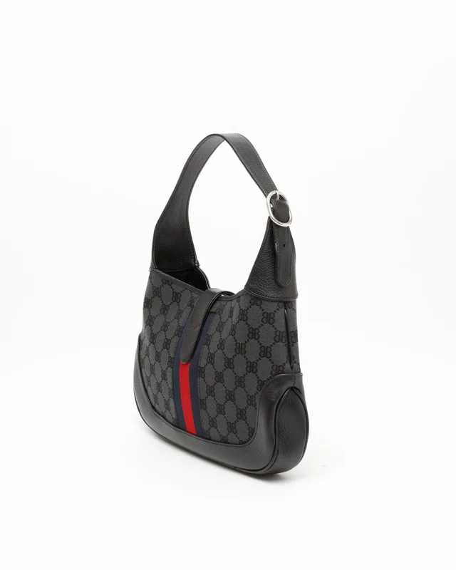 Gucci x Balenciaga 1961 Jackie Small Hacker Project Bag in Coated canvas from A Retro Tale, photo 3 of 8