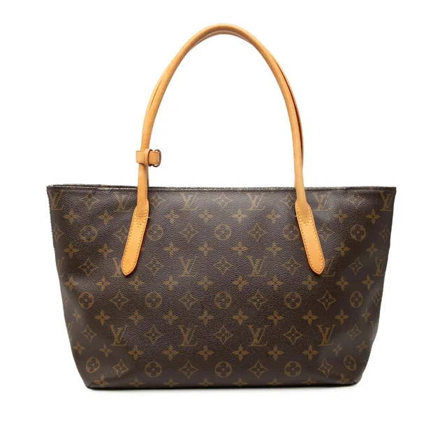 Brown Louis Vuitton Monogram Raspail PM Tote Bag in Brown Coated canvas from Designer Revival