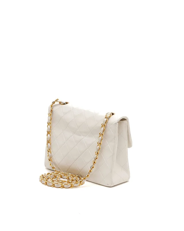 Chanel Classic Square Single Flap Bag in Woven leather from A Retro Tale, photo 3 of 12