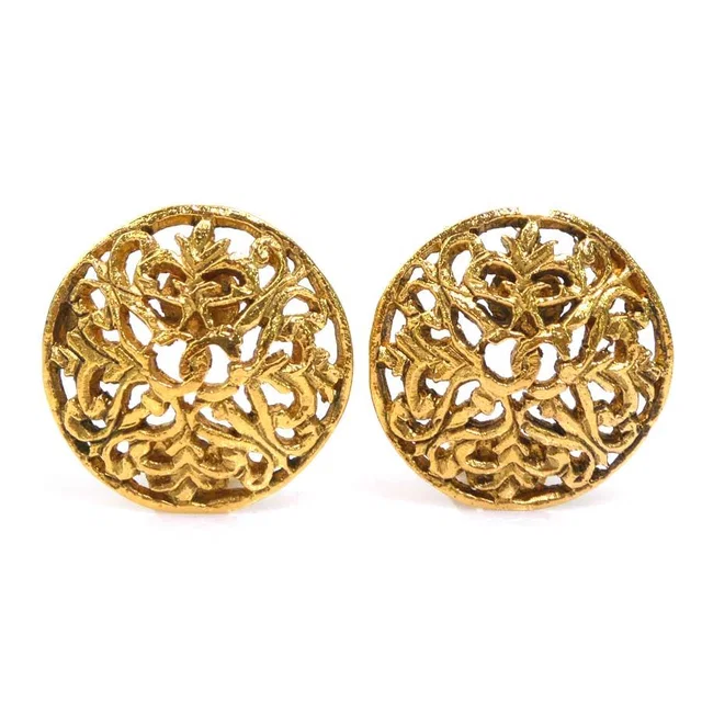 Chanel Earrings CC Logo from The Reluxe