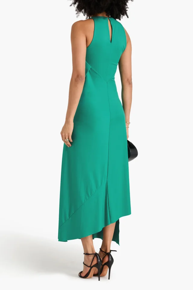 Victoria Beckham Draped Stretch-Jersey Maxi Dress, photo 3 of 4 from THE OUTNET