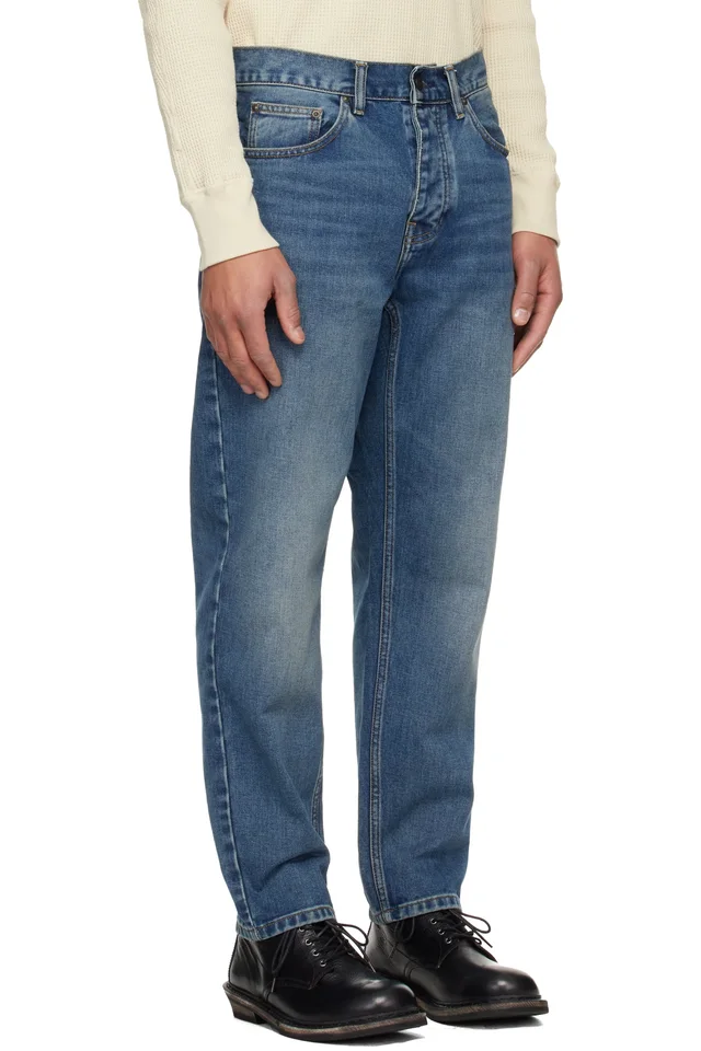 Carhartt Work In Progress Blue Newel Jeans, photo 2 of 2 from SSENSE