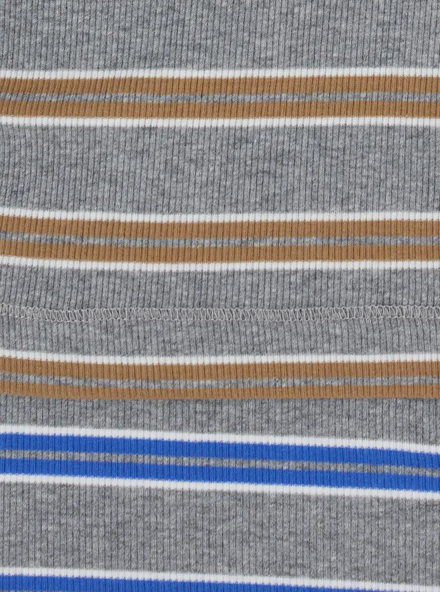 Ganni Stripe Long Sleeve Top, photo 3 of 8 from SENSER