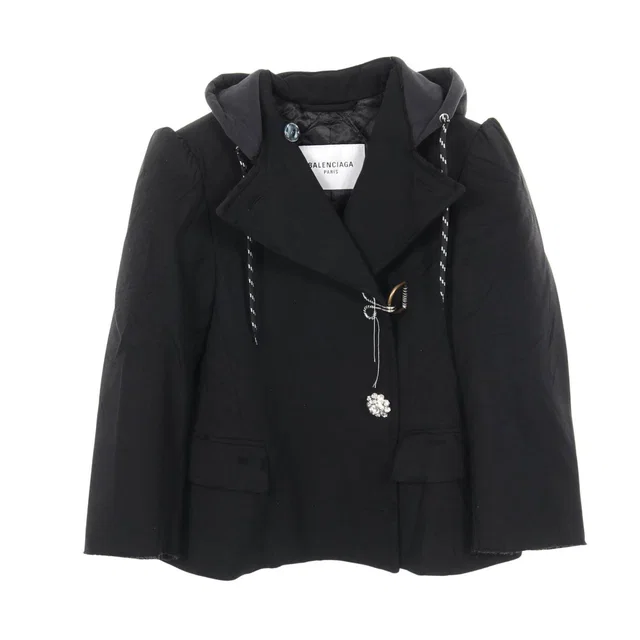 Balenciaga Nylon Tailored Jacket in Nylon from LuxUness