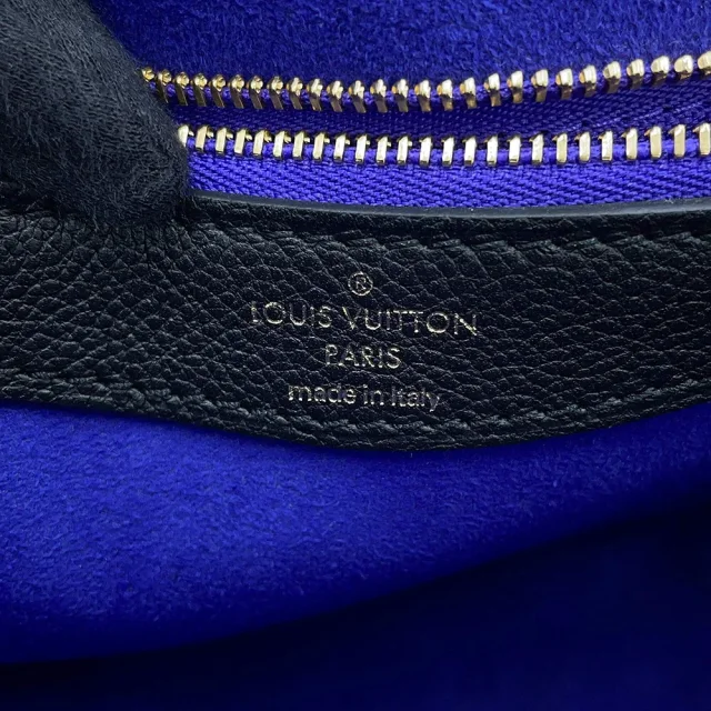 Louis Vuitton Diane Shoulder Bag Noir/PurpleM46386 Monogram Empreinte Leather in Black Leather from GALLERY RARE, photo 16 of 17