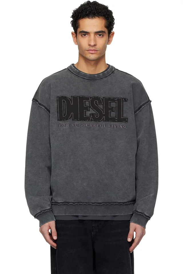 Gray S-Boxt-Raw-V1 Sweatshirt