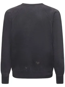 Saint Michael Crewneck sweatshirt with graphic details in 100% Cotton, photo 5 of 5 from LUISAVIAROMA