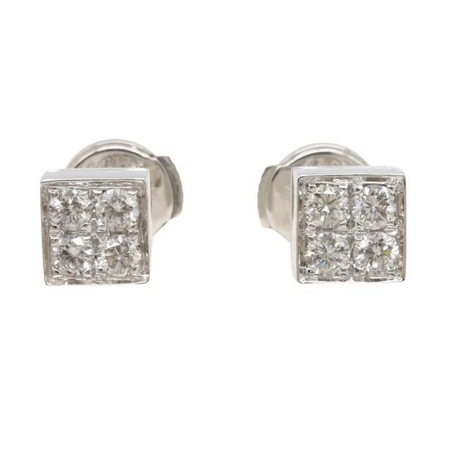 Bvlgari Lucia Au750 Diamond Earrings from LuxUness