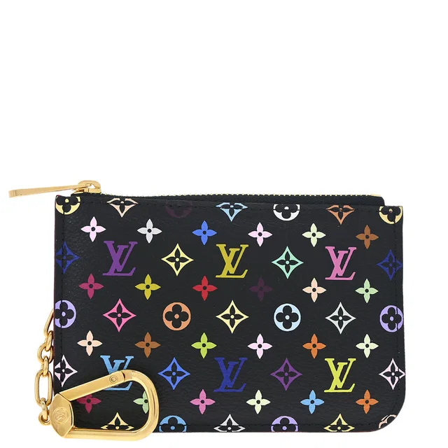 Louis Vuitton Multicolor Pochette Cles Coin Case Wallet M93735 in Multicolor Canvas from AMORE Vintage Tokyo