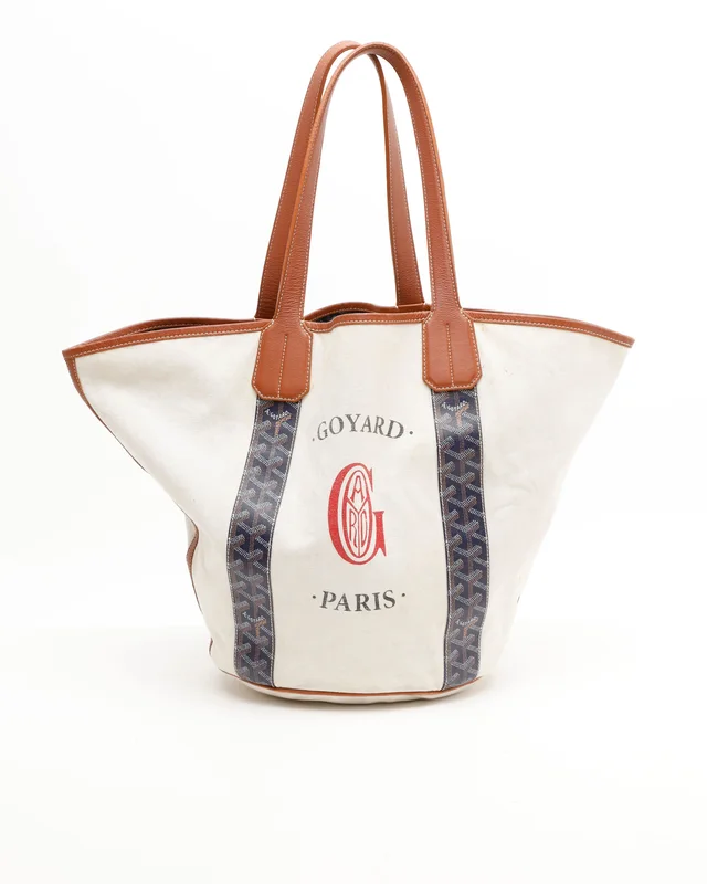 Goyard Belharra Tote Bag in Canvas from A Retro Tale, photo 2 of 11