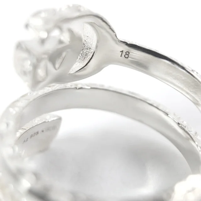 Gucci Double G key motif AG925 Ring in Silver 925Silver from LuxUness, photo 6 of 9