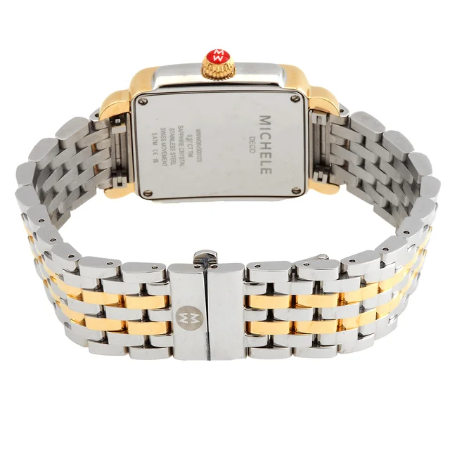 Michele Deco Mid Quartz Diamond Ladies Watch MWW06V000123, photo 3 of 3 from Jomashop