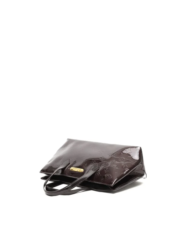 Louis Vuitton Vernis Wilshire PM Tote Bag in Canvas from A Retro Tale, photo 3 of 8