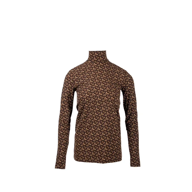 Burberry Size Small Trancura TB Monogram Top Brown in Brown from EMIER