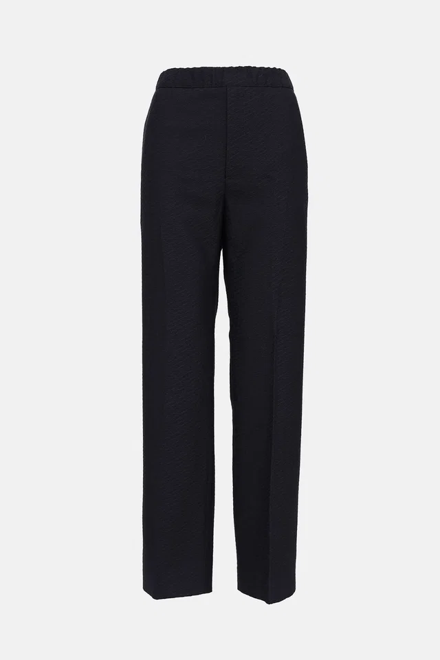 Louis Vuitton Jacquard Monogram Trouser in Woven leather from VSP Consignment