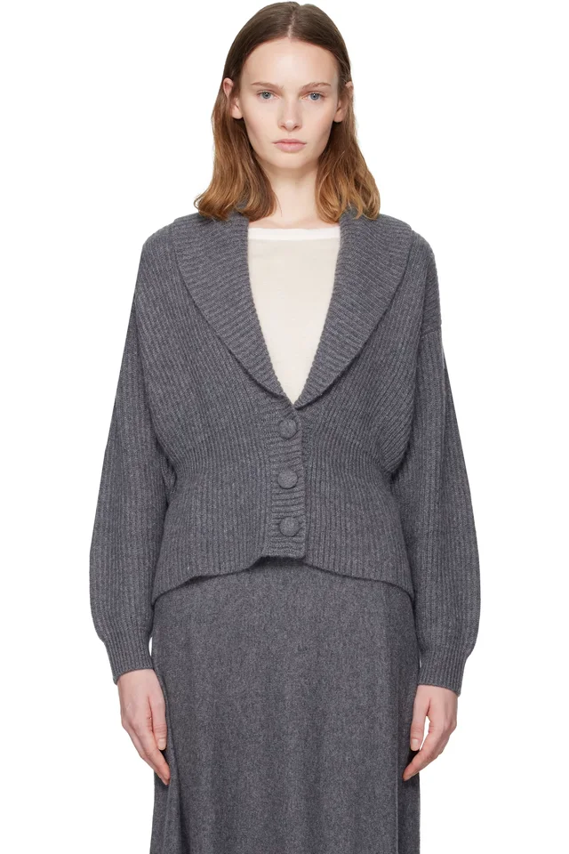 LISA YANG Gray Alessandra Cardigan from SSENSE, photo 1 of 1