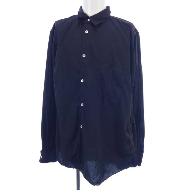 Black Comme des Garcons Cotton Shirt in Black from LuxUness