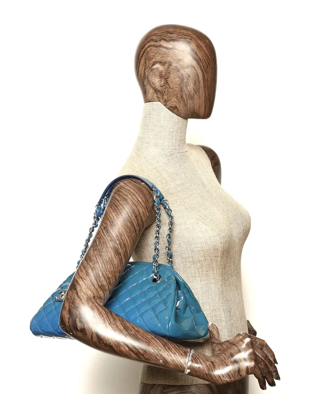 Chanel Patent Just Mademoiselle Bowling Bag in Patent leather from A Retro Tale, photo 9 of 9