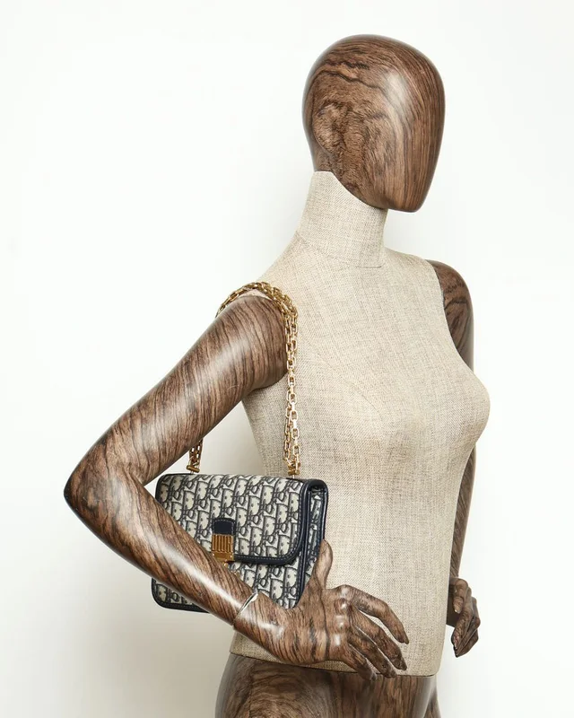 Dior Oblique DiorAddict Bag in Canvas from A Retro Tale, photo 10 of 10