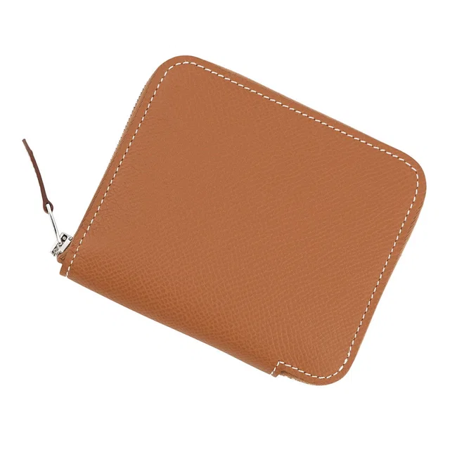 Hermès Azap compact silk in Gold Epsom in Gold Epsom leather from GALLERY RARE