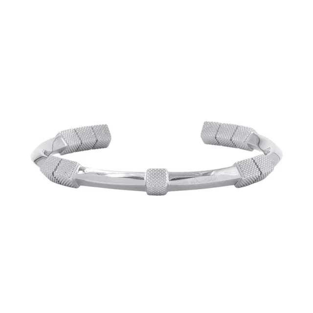 Bottega Veneta Cuff Bracelet Size S SV925 from GALLERY RARE