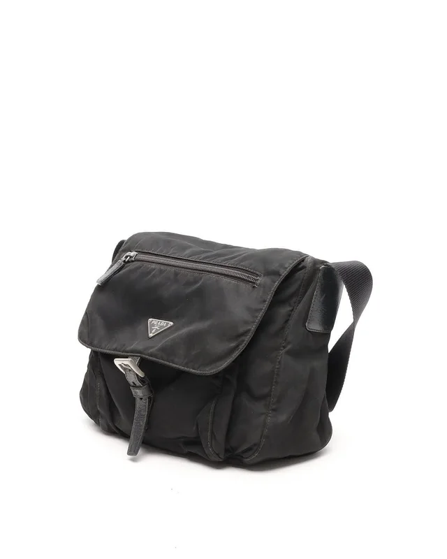 Prada Tessuto Messenger Bag in Denim from A Retro Tale, photo 2 of 11
