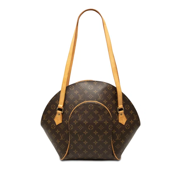 Brown Louis Vuitton Monogram Ellipse GM Shopping Bag in Brown Coated canvas from Designer Revival