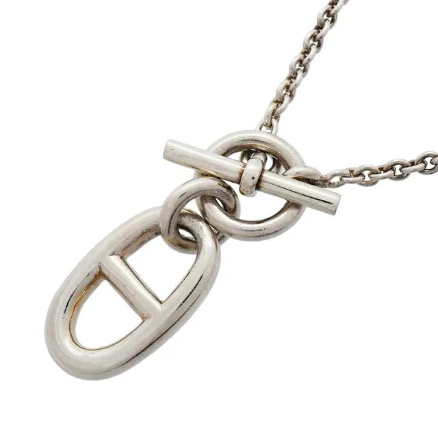 Hermès Silver Necklace in silver|gray from Poshmark