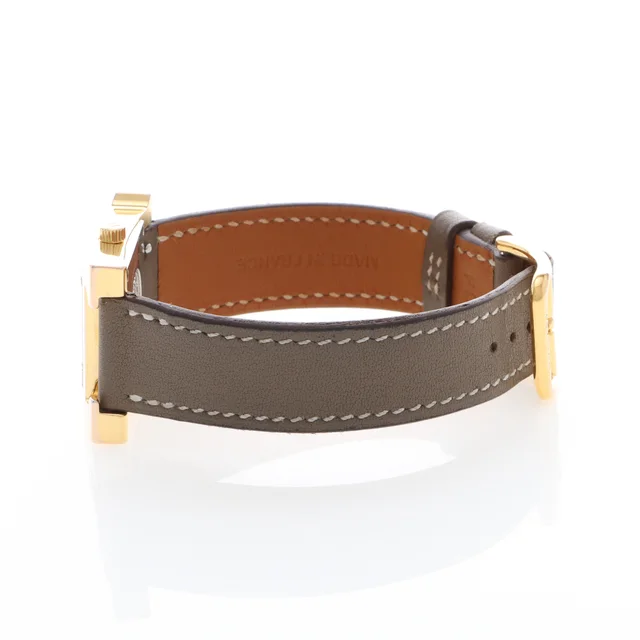 Hermès H Hour gold-plated watch (HH1.201) from GUGUS, photo 2 of 7