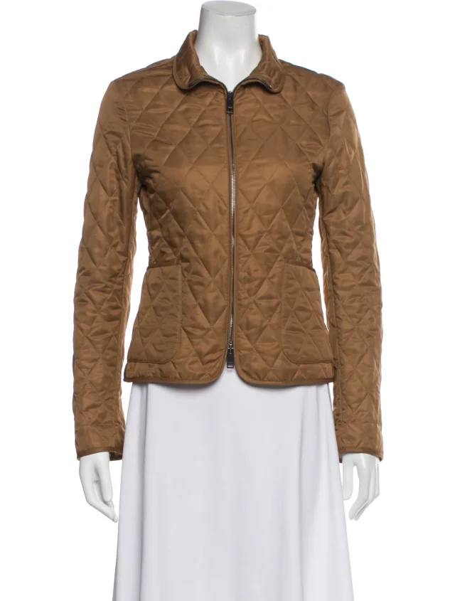 Burberry jackets from The RealReal