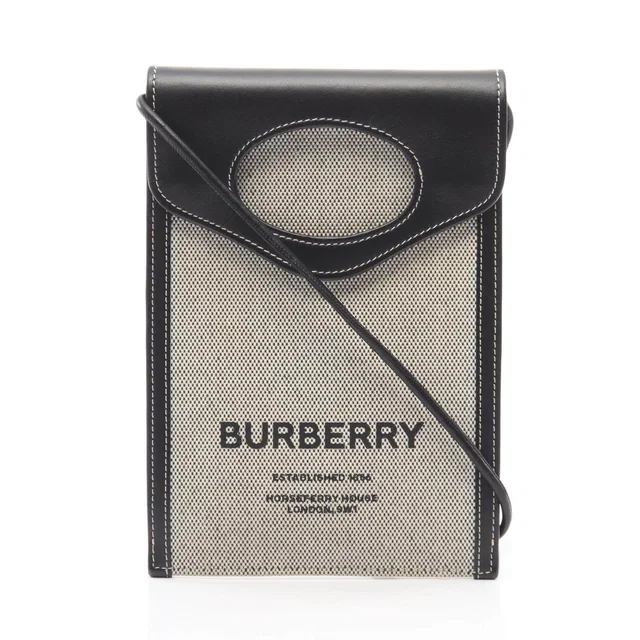 Burberry Leather Phone Shoulder Bag in Leather from LuxUness