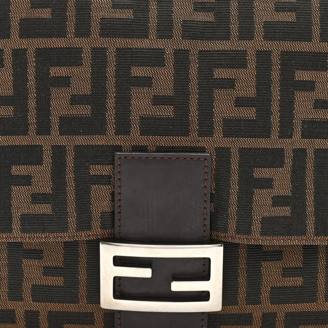 Fendi Zucca Mama Baguette Tobacco in Canvas from FASHIONPHILE, photo 7 of 10