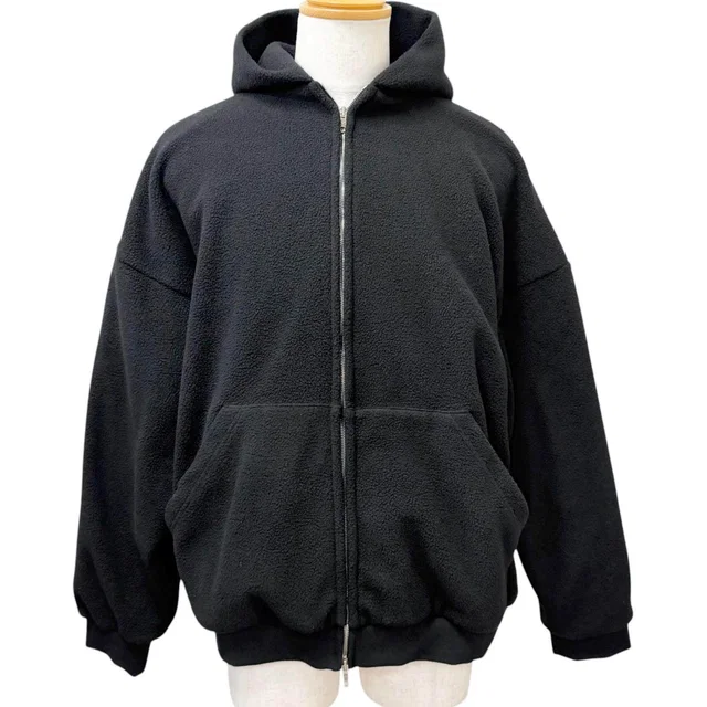 Balenciaga Polyester Zip Up Hoodie from LuxUness