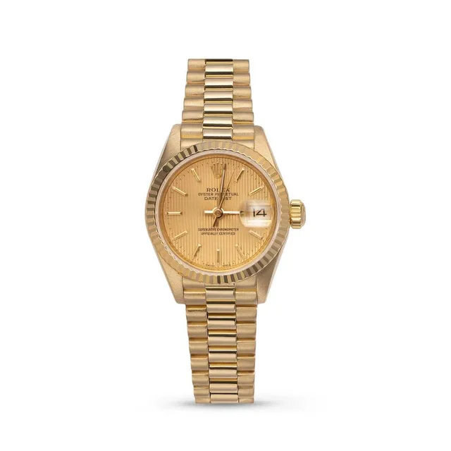 Rolex Datejust Automatic Chronometer Champagne Dial Ladies Watch 69178 CSP in yellow|gold|white|neutral from Jomashop.com