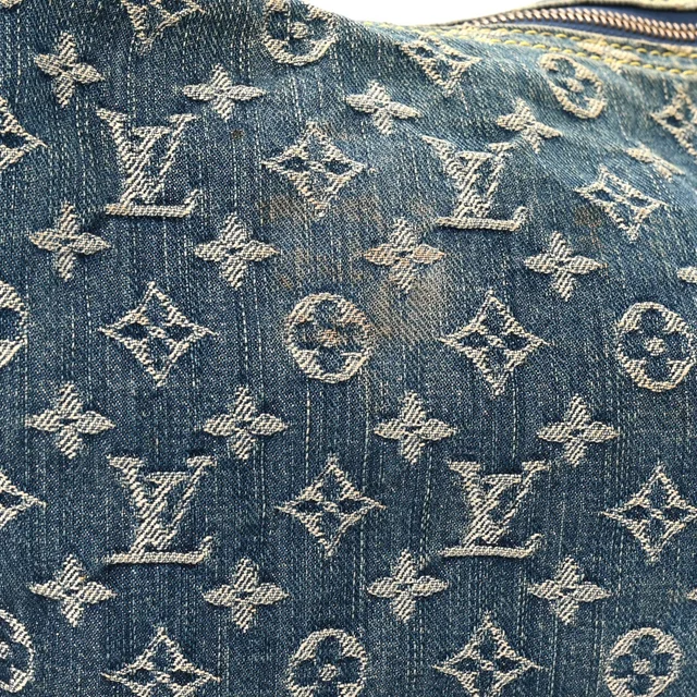 Louis Vuitton Monogram Denim Baggy PM Blue in Blue Denim from FASHIONPHILE, photo 12 of 12