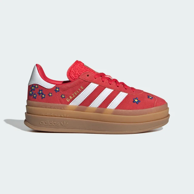 Adidas GAZELLE BOLD SHOES in Red, photo 2 of 10 from adidas (US)