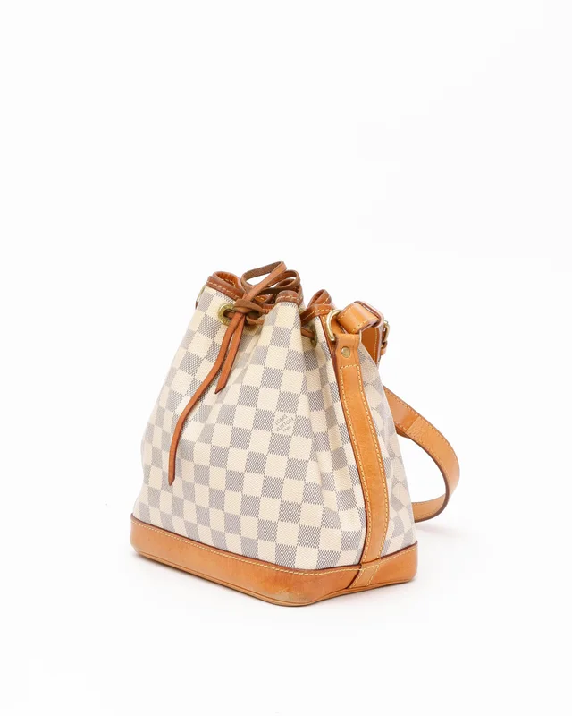 Louis Vuitton Damier Azur Noé BB Bag in Canvas from A Retro Tale, photo 2 of 10