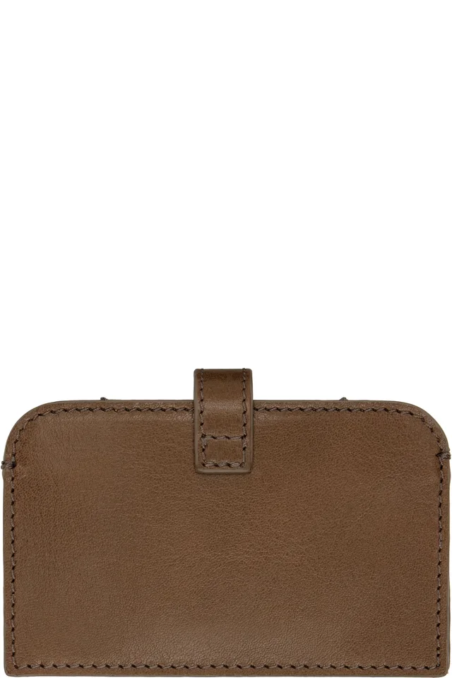 Vivienne Westwood Brown Accordion Card Holder, photo 2 of 2 from SSENSE