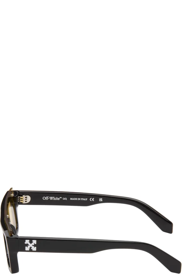 Off-White Black Elizabeth S Sunglasses, photo 3 of 4 from SSENSE