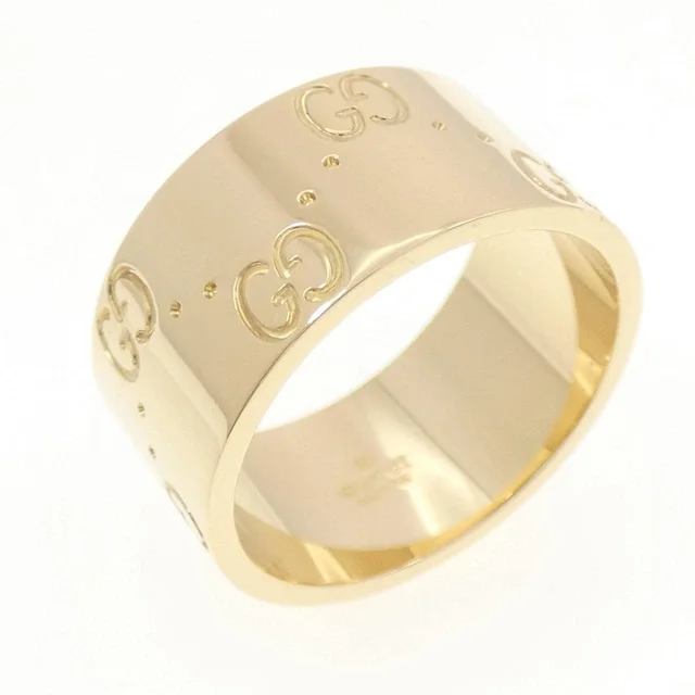 Gucci icon ring in 750 yellow gold from KOMEHYO