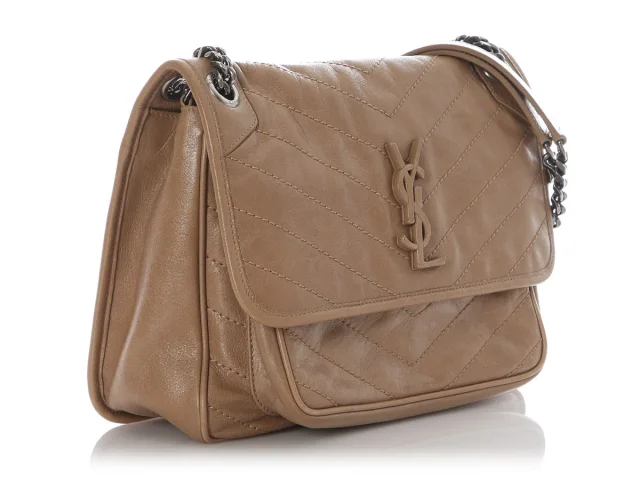Saint Laurent Medium Toffee Niki in Leather from Ann's Fabulous Finds, photo 5 of 9