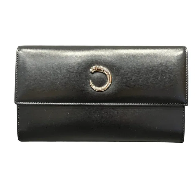 Cartier Leather Trifold Wallet in Leather from LuxUness
